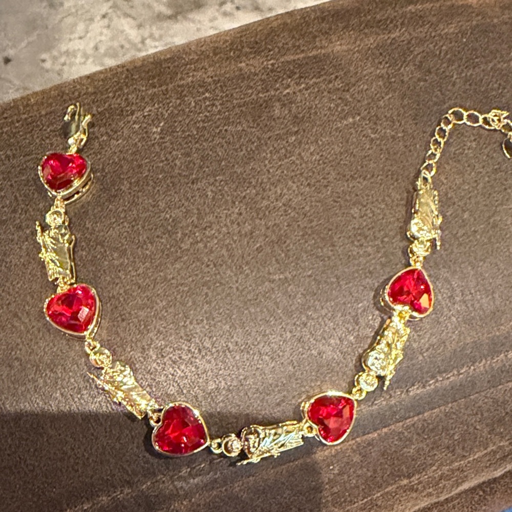 NY Statue of Liberty Heart Bracelet
